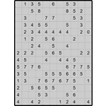 Японская мозаика #2009 “Череп и кости”