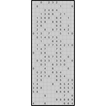 Японская мозаика #2010 “Ферзь”