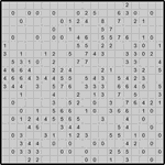 Японская мозаика #2023 “Снеговик”