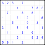 Судоку 9х9 #2397 легкий