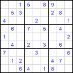 Судоку 9х9 #2363 средний