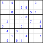 Судоку 9х9 #2373 средний