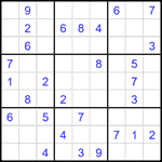 Судоку 9х9 #2380 средний