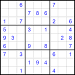 Судоку 9х9 #2397 средний