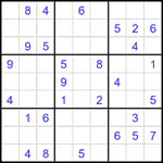 Судоку 9х9 #2400 средний