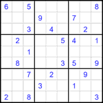 Судоку 9х9 #2403 средний