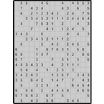 Японская мозаика #2059 “Тройка”