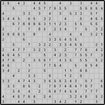 Японская мозаика #2158 “Цветник”