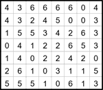 Домино 8х7 #12 очень трудный