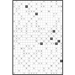 Филиппинский кроссворд #1675 “Акула”