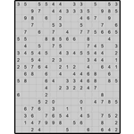 Японская мозаика #2098 “Панда”