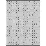 Японская мозаика #2079 “Ноты”