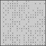 Японская мозаика #2128 “Пейнтбол”