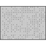 Японская мозаика #2124 “Костер”