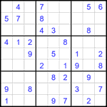 Судоку 9х9 #2475 легкий