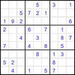 Судоку 9х9 #2478 легкий