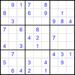 Судоку 9х9 #2480 легкий
