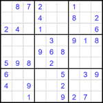 Судоку 9х9 #2482 легкий