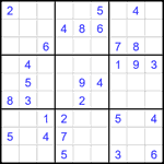 Судоку 9х9 #2428 средний