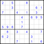 Судоку 9х9 #2435 средний