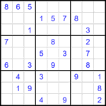 Судоку 9х9 #2478 средний