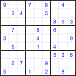 Судоку 9х9 #2479 средний