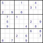 Судоку 9х9 #2449 очень трудный