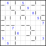 “Соседи” 9х9 #317 трудный