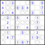 Судоку “Чет-нечет” 9х9 #316 легкий