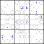 Судоку “Чет-нечет” 9х9 #308 очень трудный