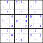 Судоку 9х9 #2511 легкий