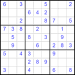 Судоку 9х9 #2529 легкий