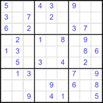 Судоку 9х9 #2542 легкий