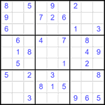 Судоку 9х9 #2546 легкий
