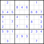 Судоку 9х9 #2558 легкий
