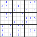 Судоку 9х9 #2567 легкий