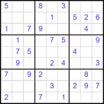 Судоку 9х9 #2573 легкий