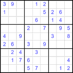 Судоку 9х9 #2575 легкий