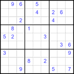 Судоку 9х9 #2483 средний