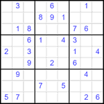 Судоку 9х9 #2488 средний