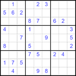 Судоку 9х9 #2513 средний