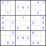 Судоку 9х9 #2514 средний