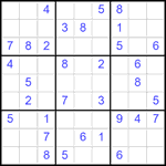 Судоку 9х9 #2526 средний