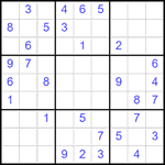 Судоку 9х9 #2536 средний