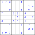 Судоку 9х9 #2570 средний