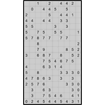 Японская мозаика #2213 “Гольф”