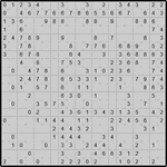 Японская мозаика #2288 “Француженка”