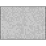 Японская мозаика #2263 “Носорог”