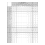 Японский кроссворд #1839 “Палатка”