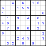 Судоку 9х9 #2646 легкий